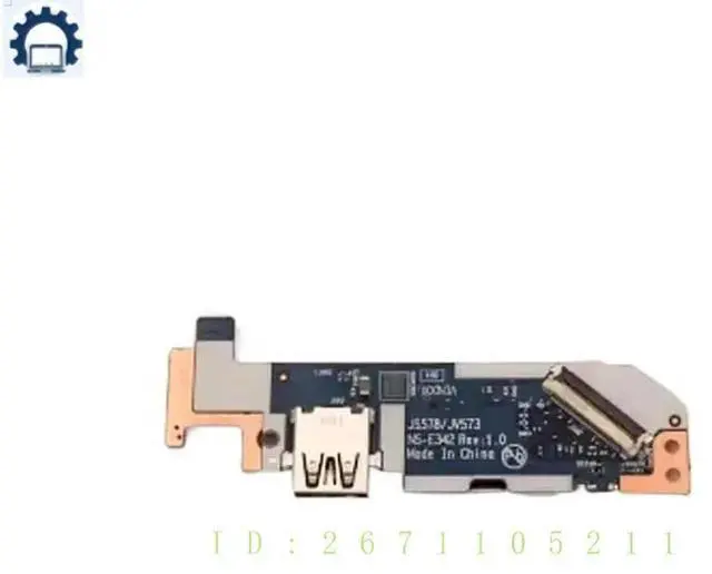 Main image of NS-E342 5C50S25335 For 3 15IAU7 Laptop SD Card Reader USB Power Switch Button Board 100% Tested