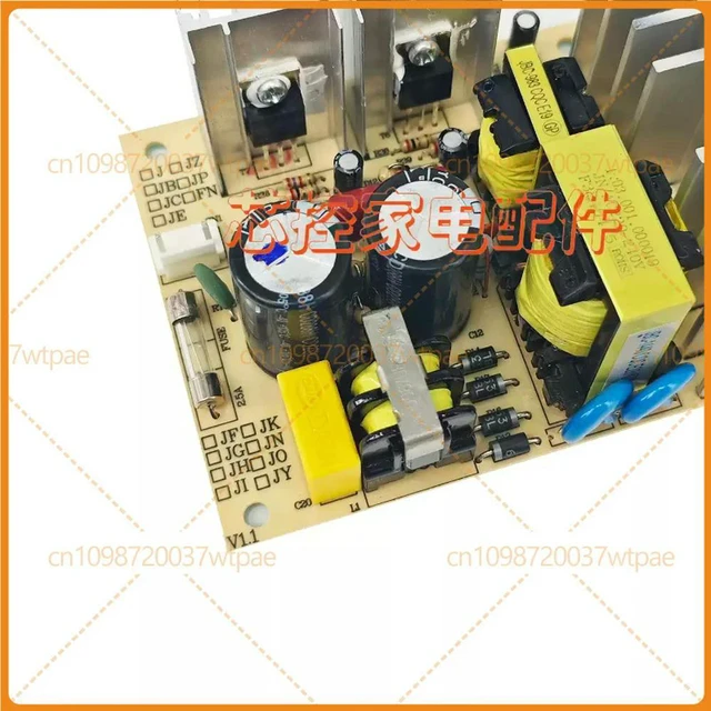 Alt view image 6 of 6 - 220V WithChip Power Supply PCB Board Replacement Part HYS8012J for HOMESUN Hotel Guest Mini Fridge Wine Cabinet