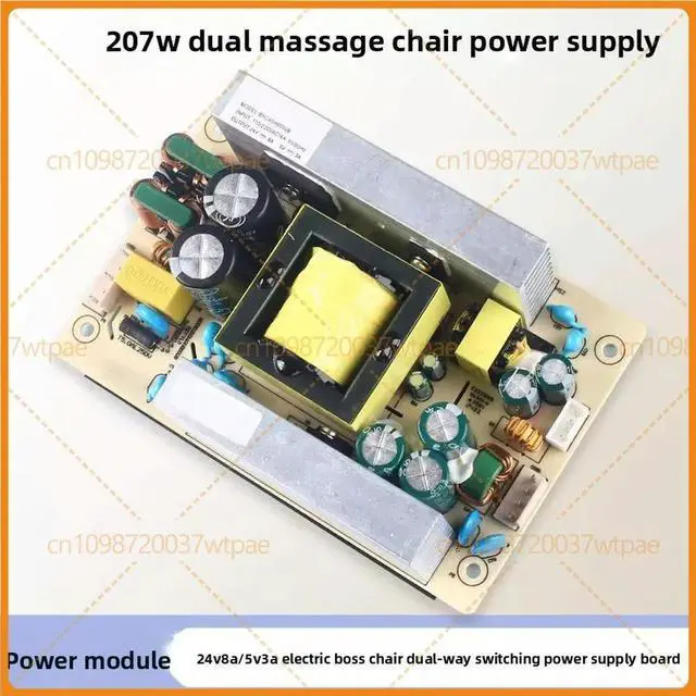 Alt view image 4 of 6 - For 220V AC To 24V 8A & 5V 3A Dual Output Switching Power Supply Module, Power Board For Massage Chair Executive Chair