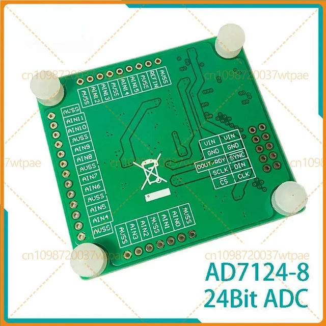 Alt view image 6 of 6 - For AD7124-8 24Bit Multi-channel ADC Data Acquisition Module