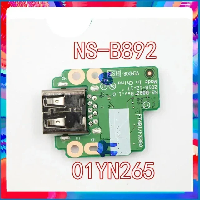 Main image of laptop for ThinkPad t490s x390 t14s x13 USB sub card ns-b892 01yn265