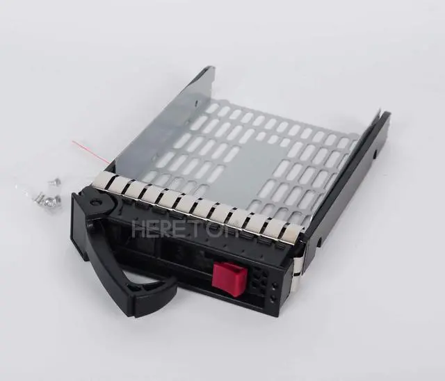Alt view image 3 of 3 - 3.5" LFF SAS SATA HDD Caddy Tray For HPE MSA 2052 1050 SAN 3.5Inch Drive Caddy Bracket