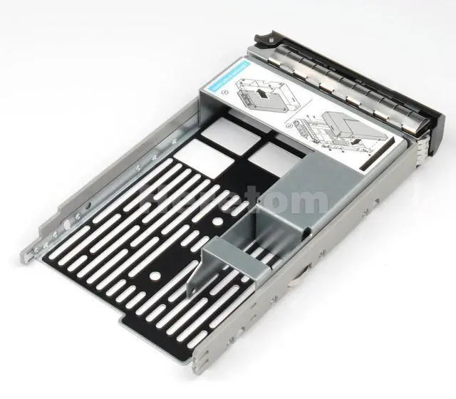 Alt view image 3 of 3 - 2.5" to 3.5" HDD SATA SAS Hard Drive Tray Caddy Adapter For PowerEdge T130 T310 T410 T440 T610 T640 Server 3.5INCH