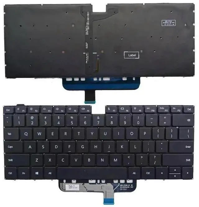 Alt view image 3 of 3 - keyboard Backlit for MateBook D 14 NBL WAQ9RP WAQ9R NBL-WAQ9L NBB WAH9 WAP9R WAE9P NBB- WAH9P US