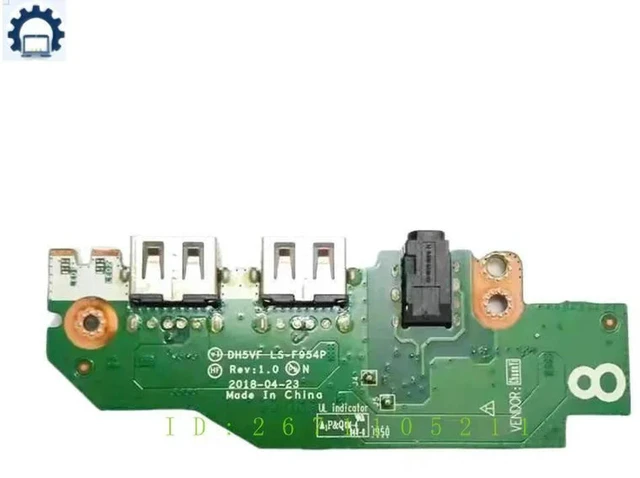 Main image of DH5VF LS-F954P USB Audio Board For Nitro 5 AN515-51 AN515-52 AN515-53 A715-71G A715-72G For Predato Helios 300 PH315-51