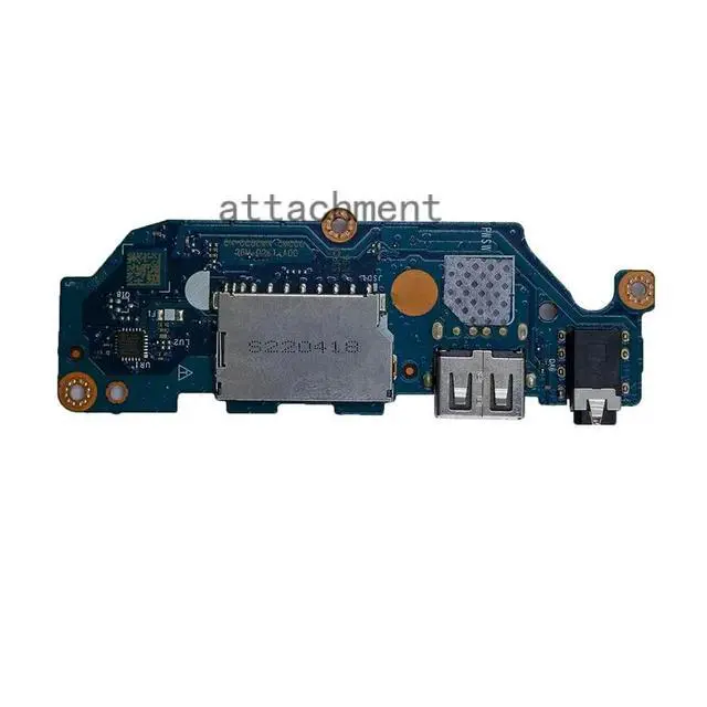 Alt view image 2 of 2 - 0C6CMN For Inspiron 3510 3511 3520 GDM50 LS-L241P USB Card Reader Audio IO Board