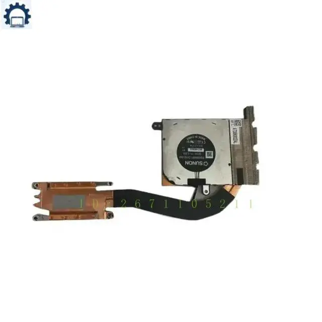 Alt view image 2 of 2 - FORCooling Fan Heatsink CPU For Latitude 7420 E7420 0HX40M HX40M