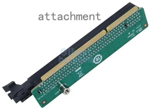 Alt view image 2 of 2 - 5C50W00877 Tiny6 PCIex16 Riser Card For P340 Tiny Workstation 30DE 30DF 30DG 30DU 30DR 30DS P350 Tiny Workstation