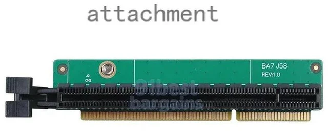 Main image of 5C50W00877 Tiny6 PCIex16 Riser Card For P340 Tiny Workstation 30DE 30DF 30DG 30DU 30DR 30DS P350 Tiny Workstation