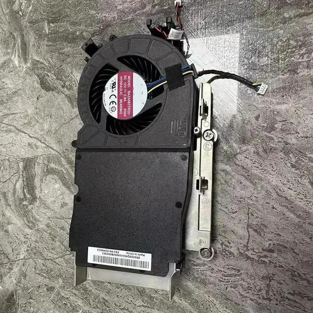 Alt view image 2 of 3 - CPU Cooling Fan heatsink For tiny5 m920q m720q m920x DC12V 01MN633