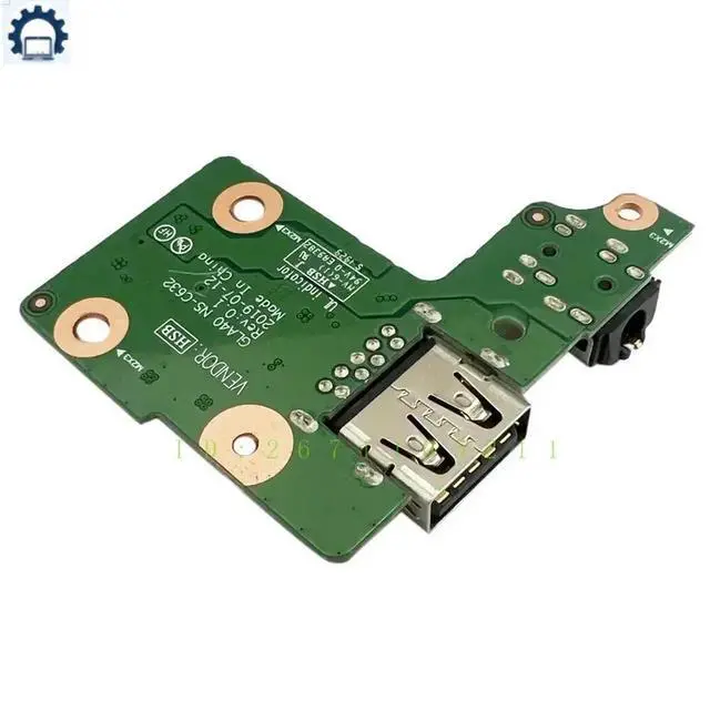Alt view image 3 of 3 - USB Connector Boad for ThinkPad L14 20U1 20U2 5C50S73043 NS-C632 US