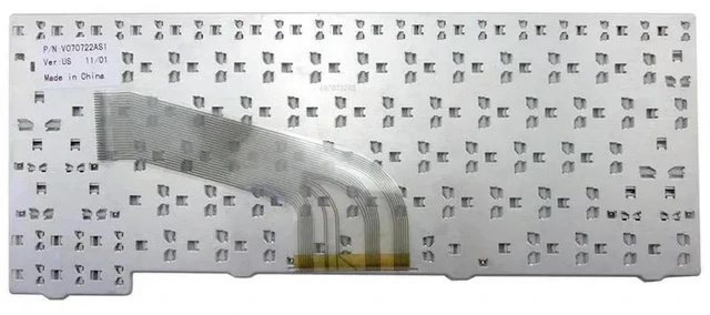 Alt view image 3 of 3 - White US Keyboard For X110 X120