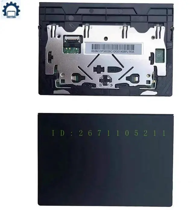 Main image of For Thinkpad T490 T590 P53S P43S E490 E590 E15 Touchpad Mouse Pad Clicker SM10P36026 01YU054 01YU055 01YU056