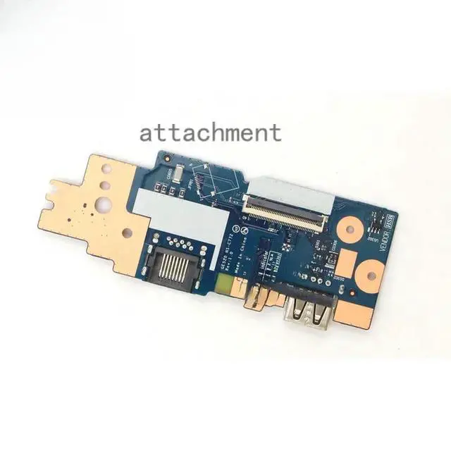 Alt view image 2 of 2 - FOR E15 Gen 2 USB WLAN ETHERNET POWER BUTTON BOARD 5C50Z44695 NS-C772