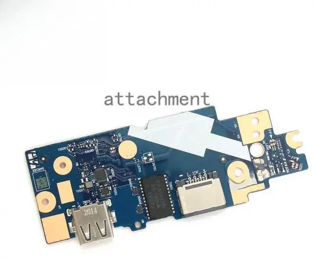 Main image of FOR E15 Gen 2 USB WLAN ETHERNET POWER BUTTON BOARD 5C50Z44695 NS-C772