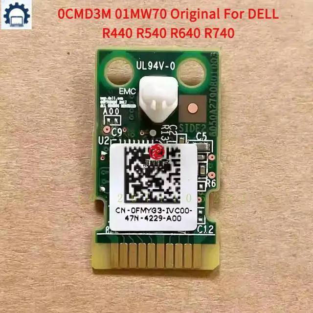 Alt view image 2 of 3 - 0CMD3M 01MW70 For R440 R540 R640 R740 Trusted Platform Module TPM 2.0 1MW70 CN-01MW70 CMD3M CN-0CMD3M