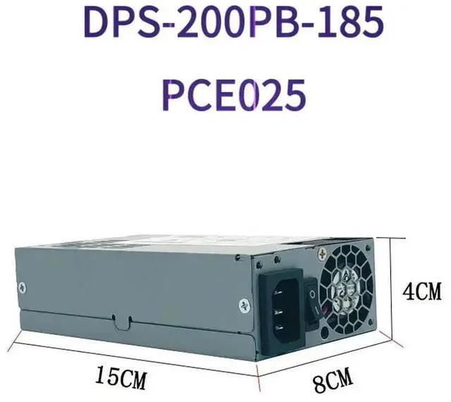 Main image of 190W 100-240V Power Supply For Delta DPS-200PB-185 A GOQD1325000802 3.5A 47-63HZ DC +52V 2.5A For POE DVR