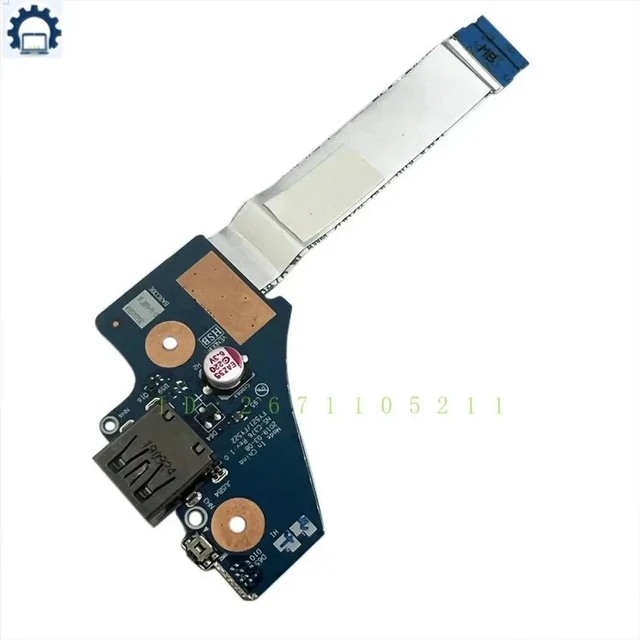 Alt view image 3 of 3 - USB Small board W/cable for Legion Y540-15IRH-PG0 81SY 5C50S24944 NS-C376