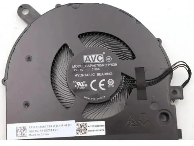 Alt view image 3 of 3 - 5F10Z58251 CPU Fan DC5V For ThinkPad L13 Gen3 Gen4 L13 Yoga Gen3 Gen4 Laptop