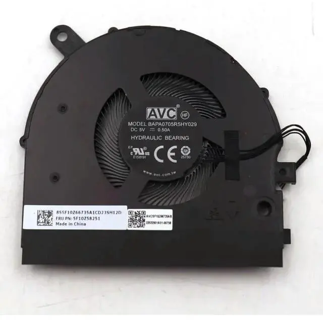 Alt view image 2 of 3 - 5F10Z58251 CPU Fan DC5V For ThinkPad L13 Gen3 Gen4 L13 Yoga Gen3 Gen4 Laptop