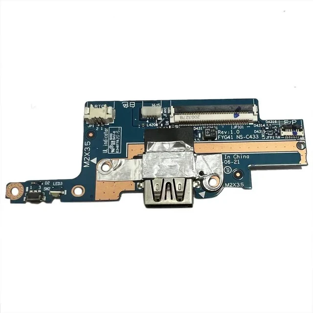 Main image of USB Power Button Board for Yoga C740-14IML 81TC 5C50S24993 NS-C433 US
