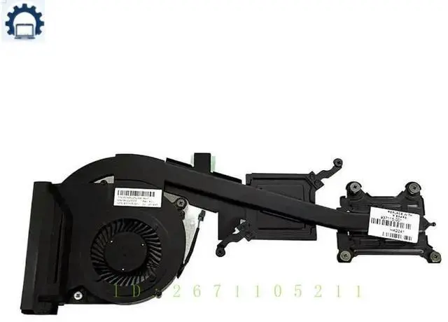 Main image of 937115-001 For Zbook 14U G4 745 840 848 G3 G4 Laptop Cooling Fan Cooler Fan With Heatsink 6043B0223511 100% Tested