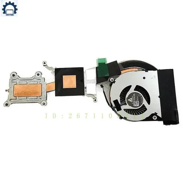 Alt view image 2 of 3 - 937115-001 For Zbook 14U G4 745 840 848 G3 G4 Laptop Cooling Fan Cooler Fan With Heatsink 6043B0223511 100% Tested