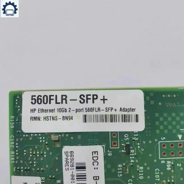 Alt view image 3 of 3 - 665241-001 669281-001 For 10GB G8 G9 Dual-Port Gigabit 560FLR SFP 100% Tested