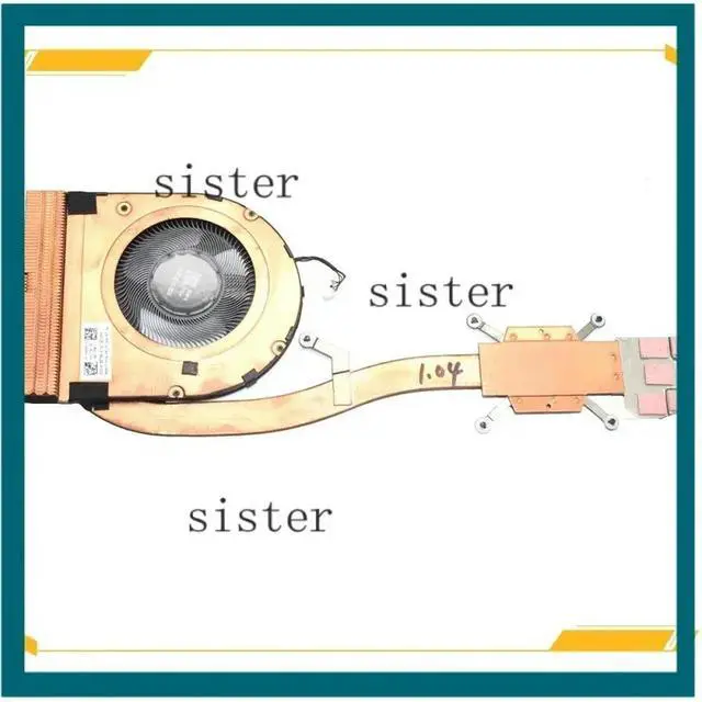 Alt view image 2 of 2 - 5h41b77164 5h41b77165 5h41b77166 CPU cooling fan heatsink for ThinkPad T14 Gen2 20w0 20w1 p14s Gen 2 20vx 20SY