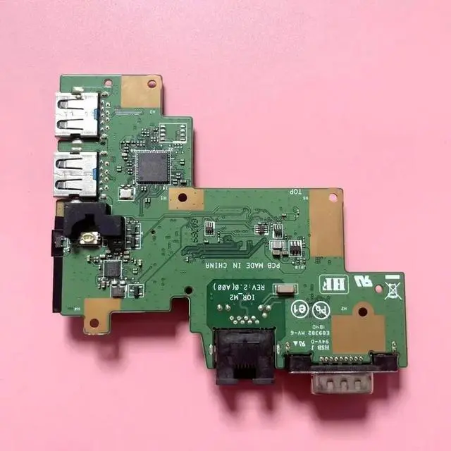 Alt view image 2 of 3 - For Latitude 14 Rugged Extreme 7414 E7414 USB SD Card RJ45 IO Board