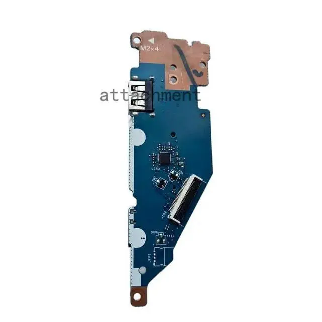 Alt view image 2 of 2 - FOR 1 15ADA7 15AMN7 USB SD CARD POWER BUTTON BOARD W CABLE LS-L504P