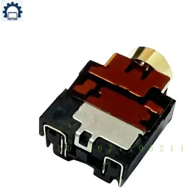 Alt view image 2 of 3 - Audio jack socket fits For MS-17S1 MS-17S2 GP68HX GE68HX GE76 N54-06F1811-SL0 tb