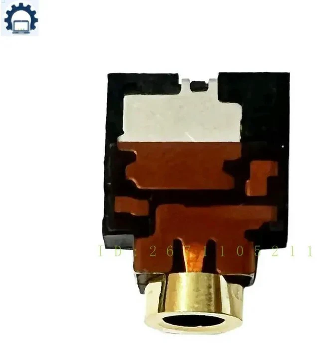 Alt view image 3 of 3 - Audio jack socket fits For MS-17S1 MS-17S2 GP68HX GE68HX GE76 N54-06F1811-SL0 tb