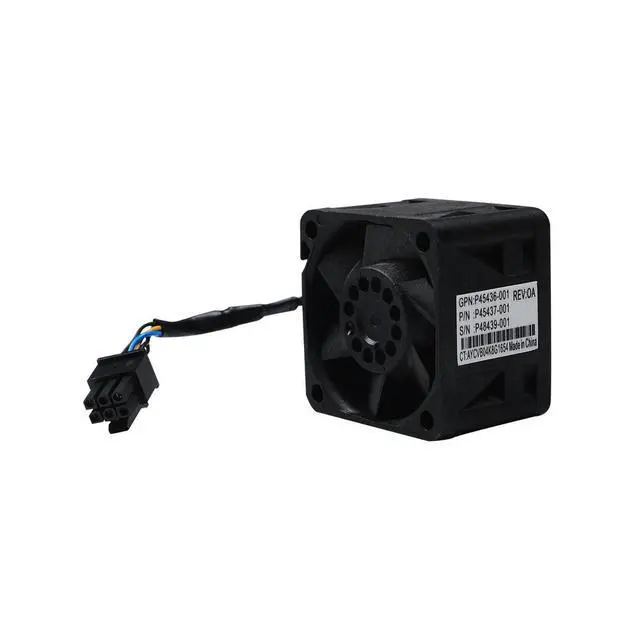 Alt view image 2 of 3 - High Performance Cooling Fan DC12V 4.0A For HPE DL20 Gen10 Server Fan P48439-001 P45437-001 P45436-001
