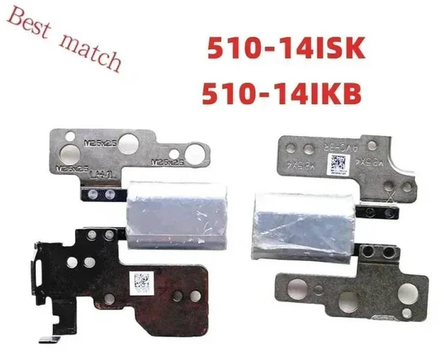 Main image of FORFor Yoga 510-14ISK 510-14IKB Left Right LCD Hinge Support Bracket Set 5H50L45889