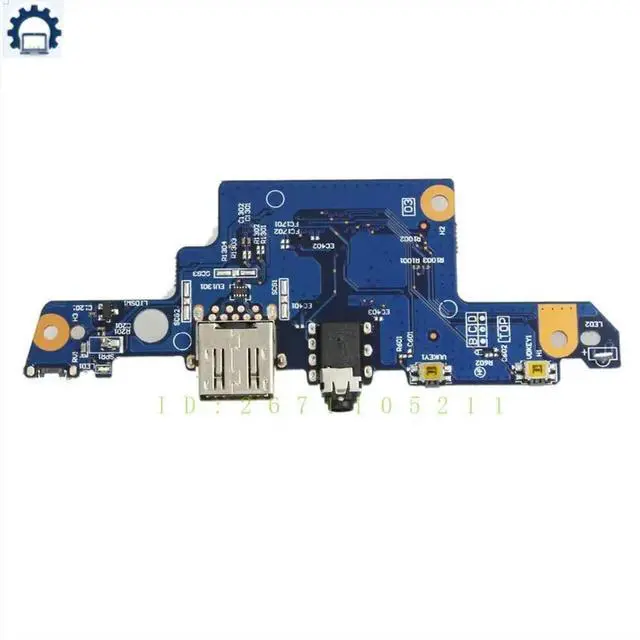 Main image of Charging Socket Audio Power Switch Button Board For M6-AR004DX 856801-001