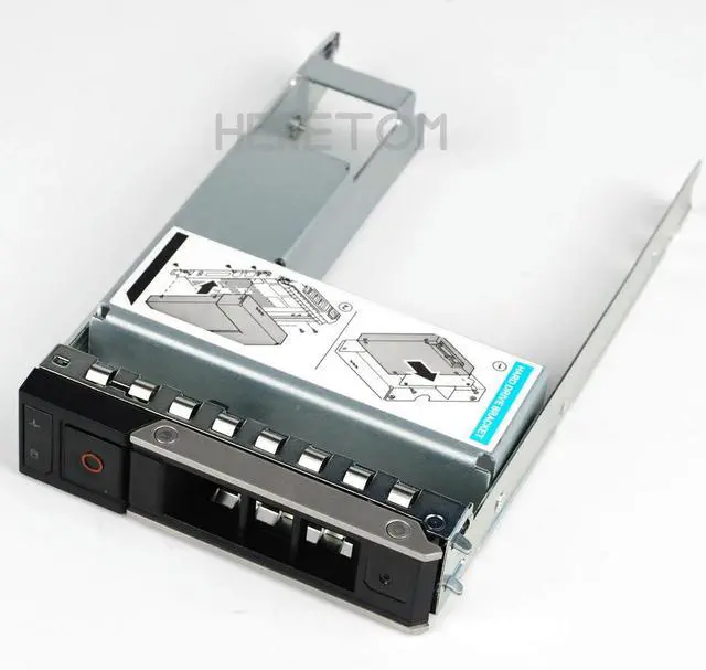 Alt view image 2 of 3 - 2.5" 3.5" SATA SAS HDD Adapter + 3.5inch Hard Drive Tray Caddy For PowerEdge R250 R350 T350 Server Hybrid