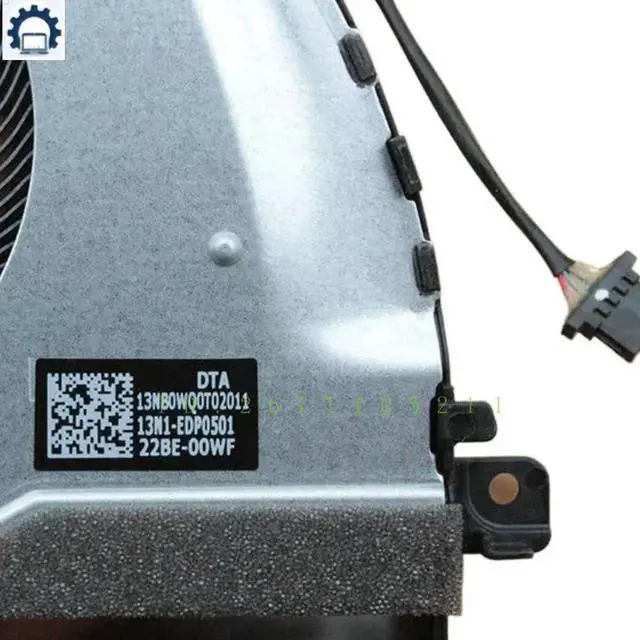 Alt view image 2 of 3 - NS85C70 For ADOL14Z Laptop CPU Cooling Fan 4Pin DC05V 0.70A 13NB0WQ0T02011 Cooler Fan Radiator