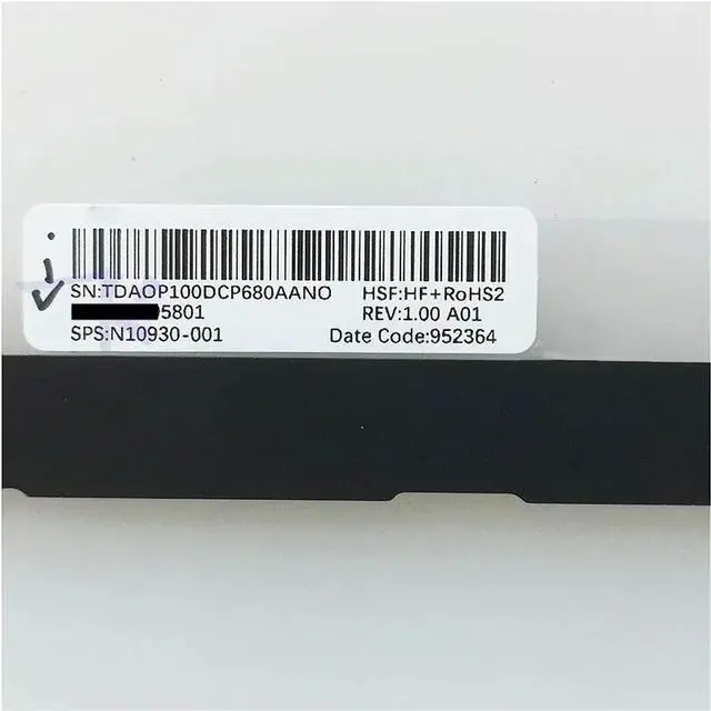 Alt view image 3 of 3 - N10930-001 LCD bezel cover front frame for ZBook Studio 16 inch G9 laptop