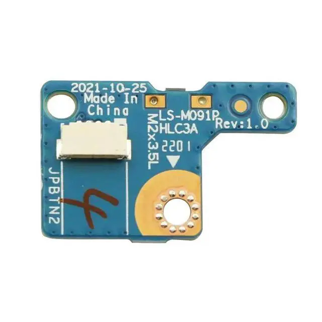 Alt view image 2 of 3 - Power Switch Button Board With Cable For Yoga 6 13ALC7 82UD 5C50S25306