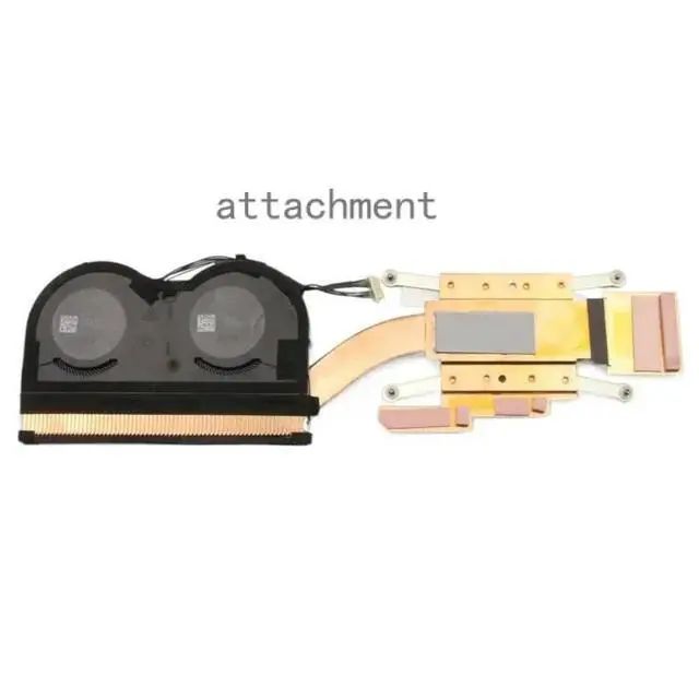 Alt view image 2 of 2 - 5H40W36680 5H40W36681 5H40W36682 CPU Cooling Heatsink W/Fan For X1 Carbon 10th Gen 21CB 21CC