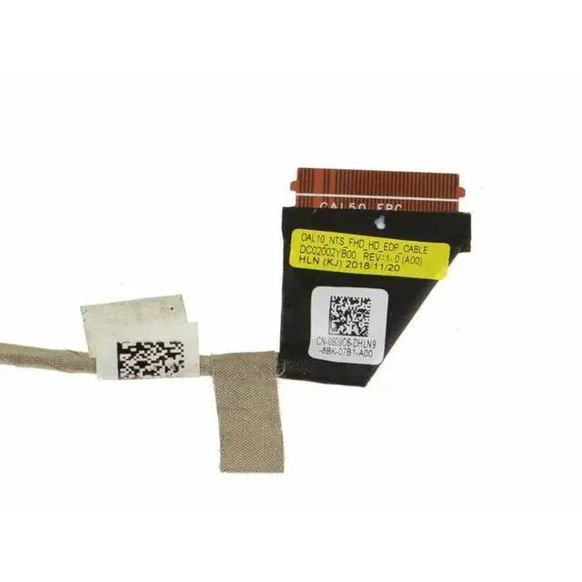 Alt view image 3 of 3 - For OEM Latitude 3490 14" LCD Ribbon Video Cable 0909C6 DC02002YB00 909C6