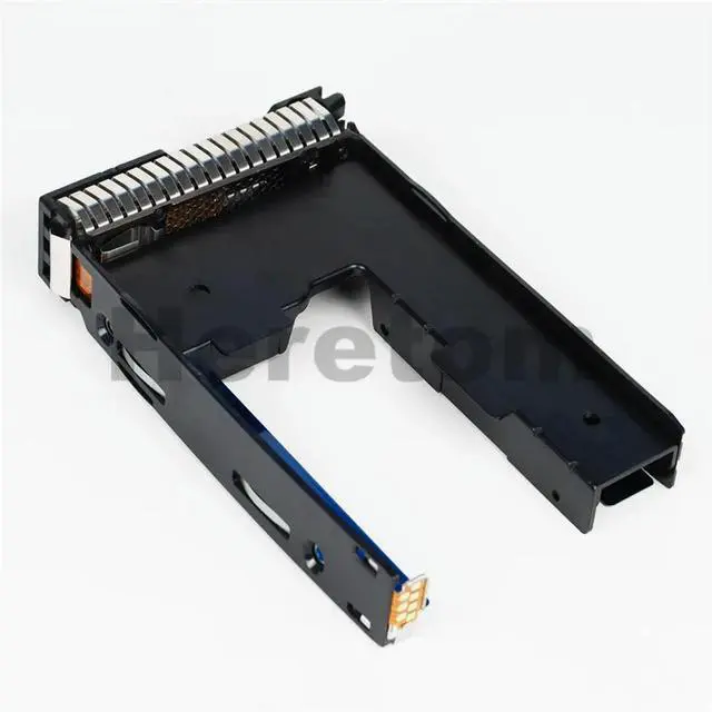 Alt view image 3 of 3 - Heretom 2.5" SSD Adapter Tray 00FC28+3.5"SATA Hard Drive Tray Caddy 651314-00 for Proliant ML350e ML310e SL250s Gen8 Gen9