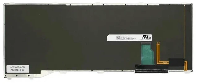 Alt view image 3 of 3 - Black US-Intl Backlit Keyboard Gray Frame For Fujitsu Lifebook T937 T938 T939