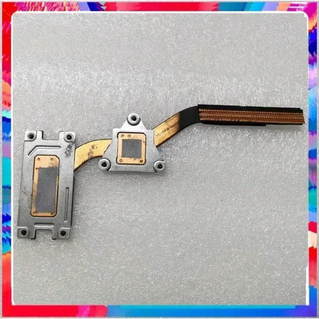 Alt view image 2 of 3 - For Inspiron 5502 Thermal Module CPU Cooling Heatsink 618XR 0618XR