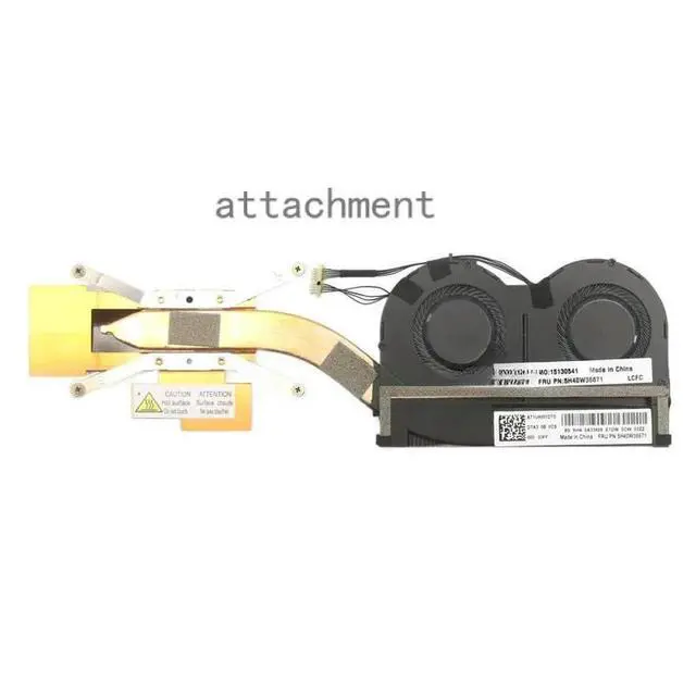 Alt view image 2 of 2 - H40W36671 5H40W36672 CPU Heatsink W/Fan For X1 Carbon 9th Gen 20XW 20XX X1 Yoga 6th Gen 20XY 20Y0