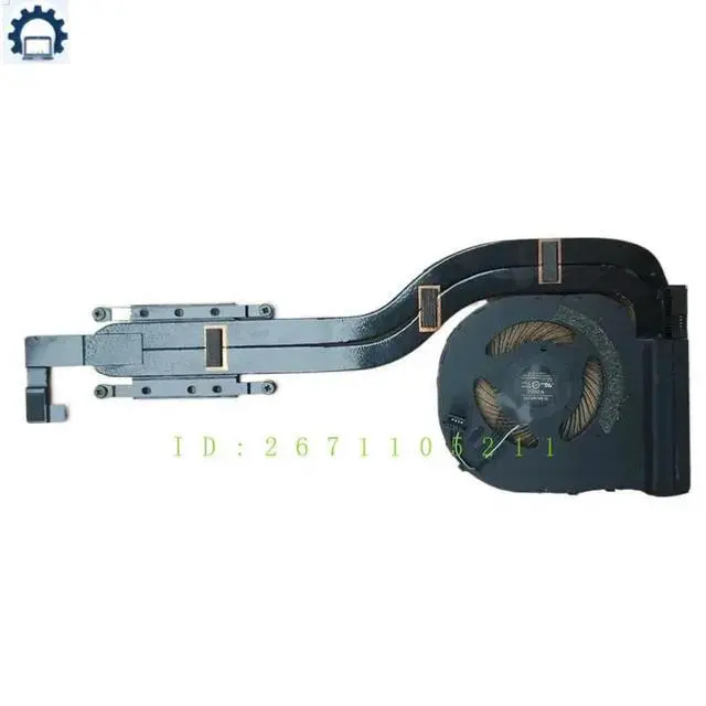 Alt view image 3 of 3 - For ThinkPad T480S CPU Cooling Fan Cooler Fan Heatsink Radiator 01HW699 01HW698 01HW697 01LV695
