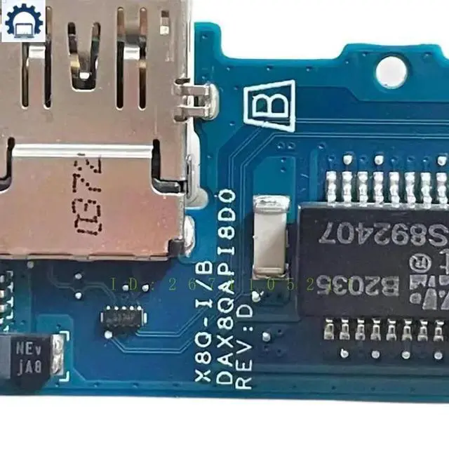 Alt view image 3 of 3 - DAX8QAPI8D0 For ProBook 450 G8 Laptop USB Port I/O Board DAX8QAPI8D1 100% Tested Fast Ship