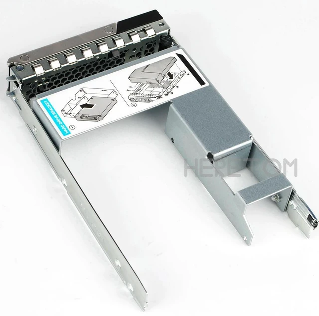 Main image of Heretom 2.5" to 3.5" HDD Adapter + 3.5" tray Caddy for Poweredge R240 R340