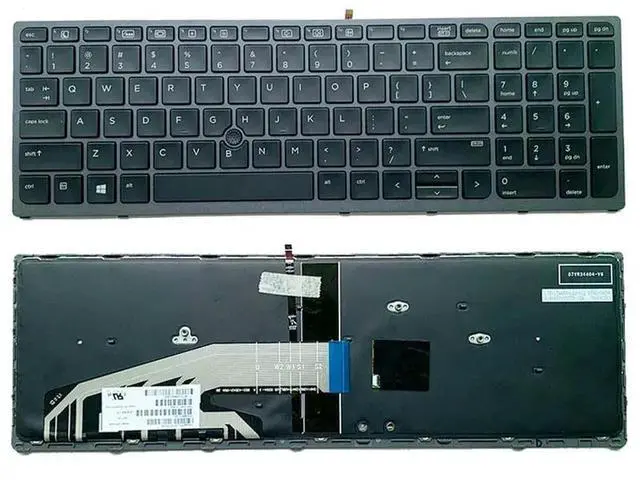 Main image of 848311-001 FOR Zbook 15 17 G3 Laptop US English Backlit Keyboard